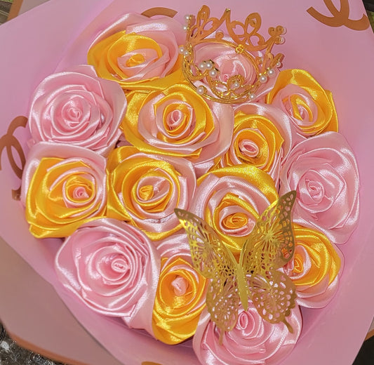 Pink and Yellow Bouquet