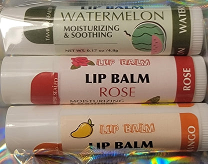 3 Pack Lip Balm