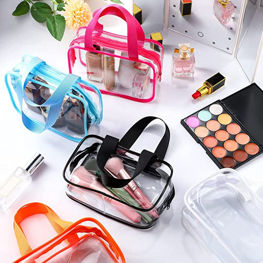 Clear Cosmetic Bag (FILLED)